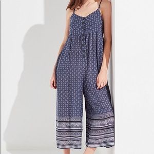 Urban Outfitters Tootsie Button Down Jumpsuit
